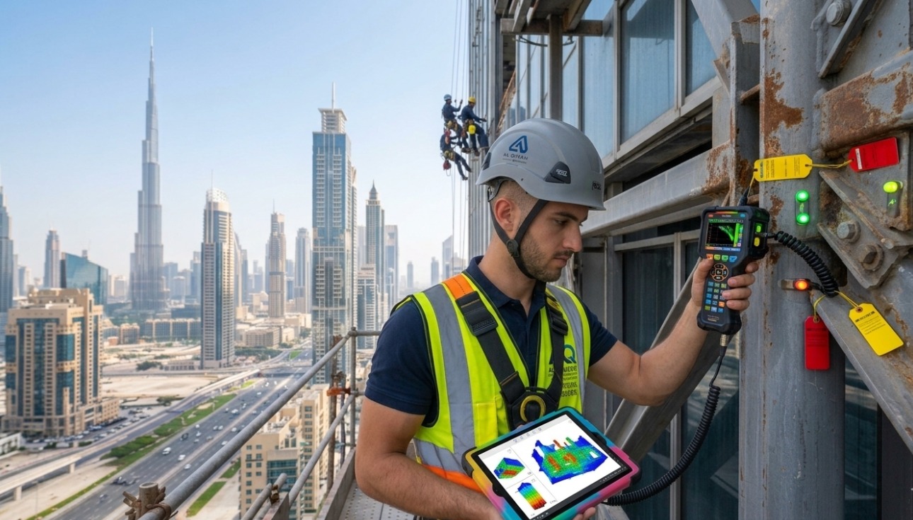 Structural integrity and concrete core testing by Al Qimah